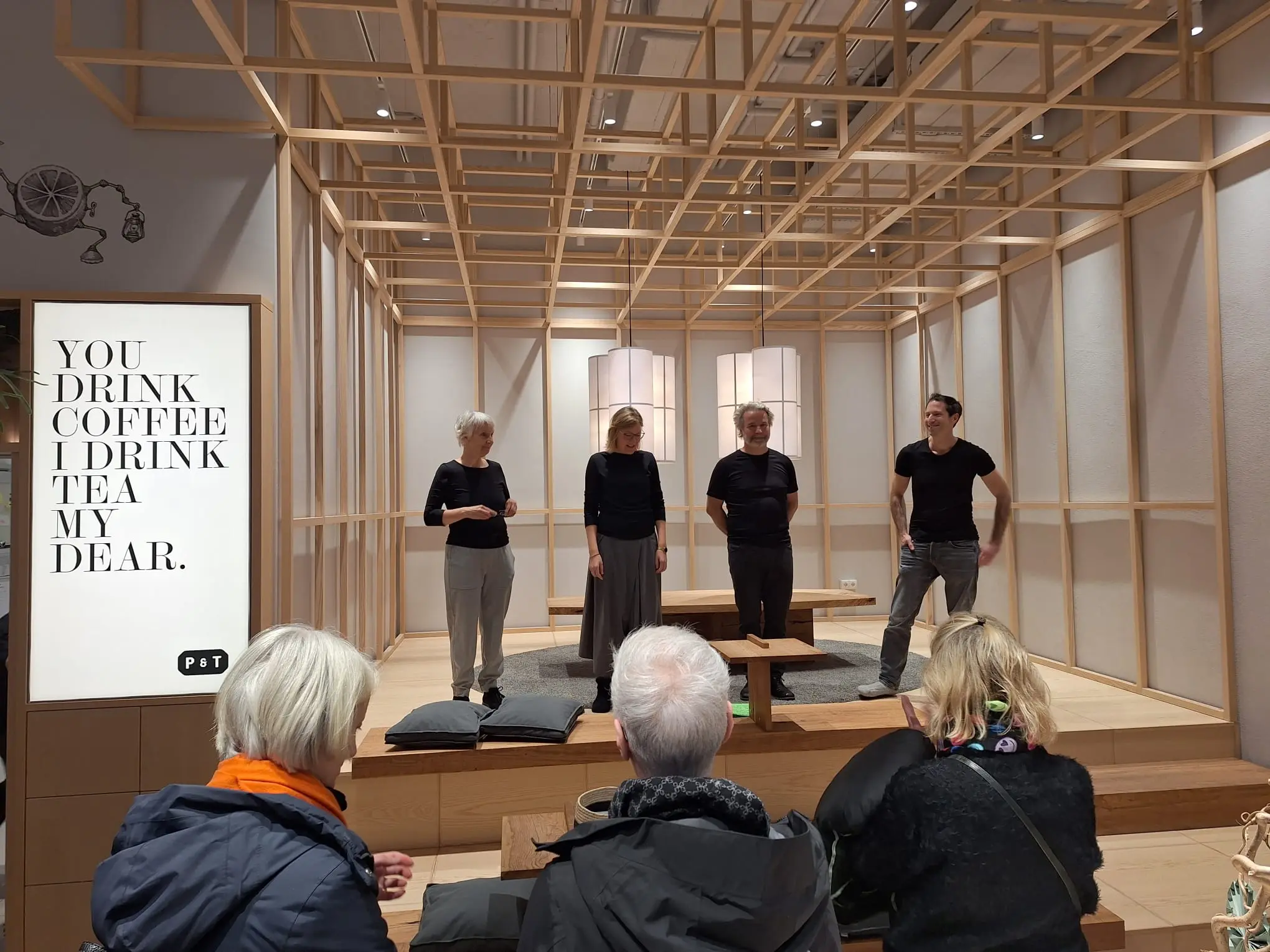 Die Impromanen bei Paper + Tea